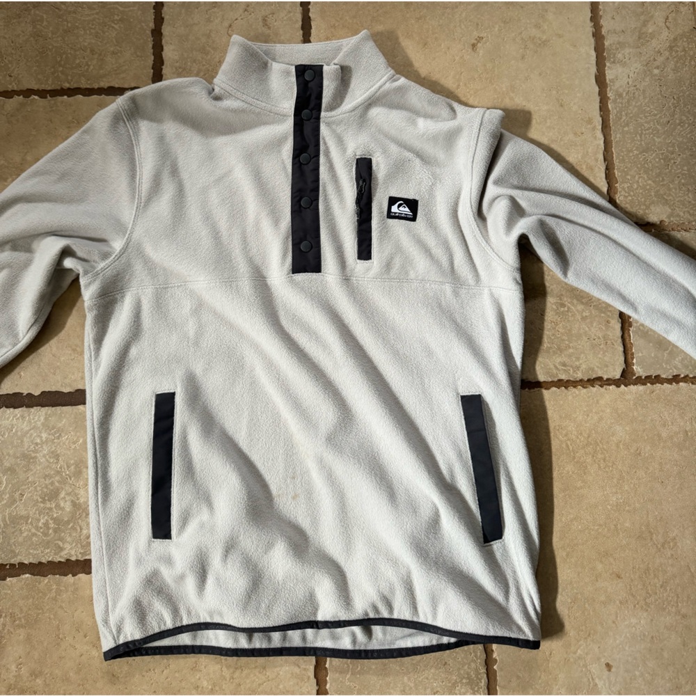 Quicksilver Fleece, white very soft